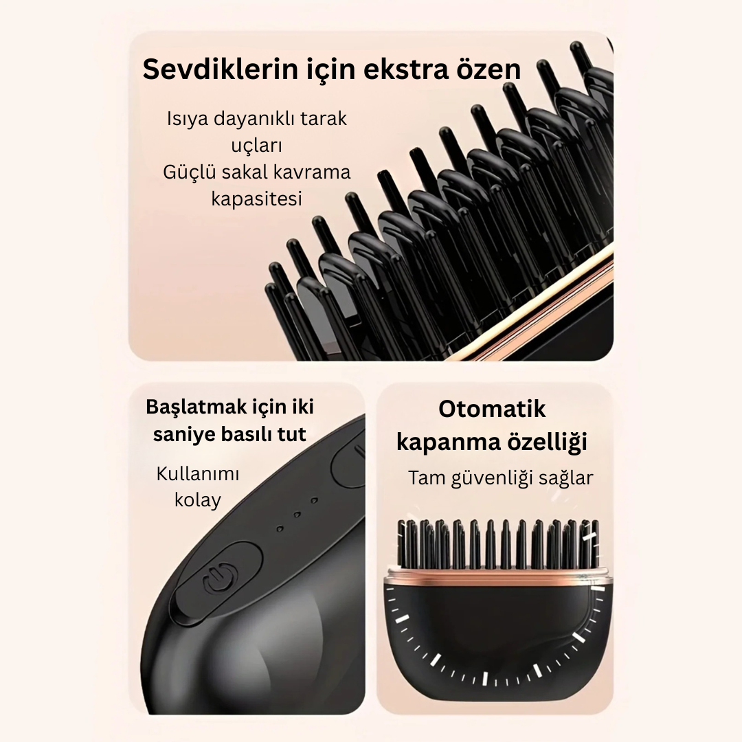 Teddyboo® - Mini Saç Düzleştirici