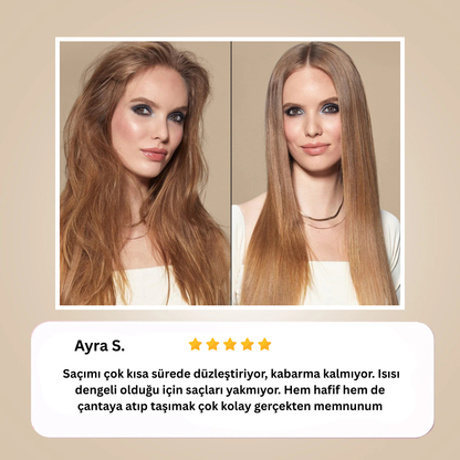 Teddyboo® - Mini Saç Düzleştirici